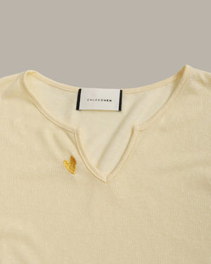 V Neck Long Sleeve Top