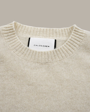 Crew Neck Cashmere Sweater