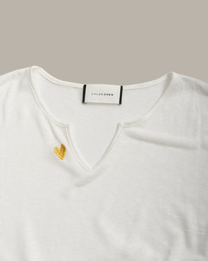 V Neck Long Sleeve Top