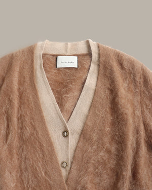 Faux Two-Piece Cardigan