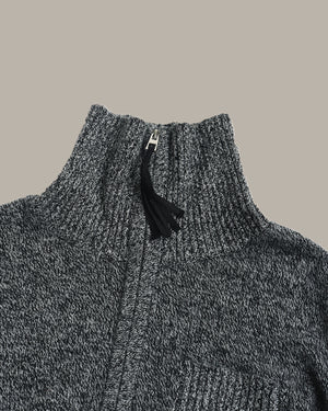 100% Wool Zip Top Jumper