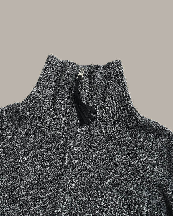100% Wool Zip Top Jumper