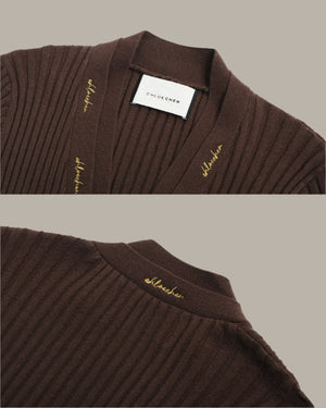 Embroidered Cardigan