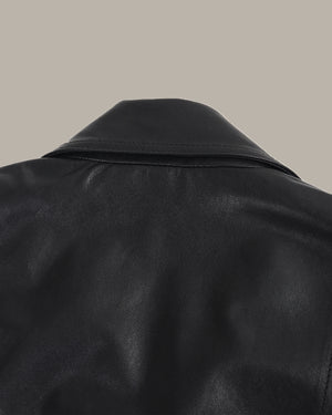 Sheepskin Leather Motorcycle Jacket