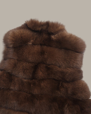 Fox Fur Gilet