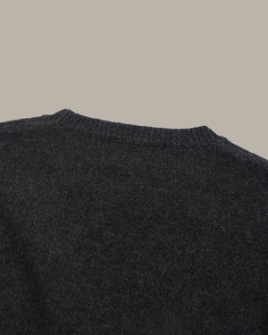 Heart Patch Wool Jumper