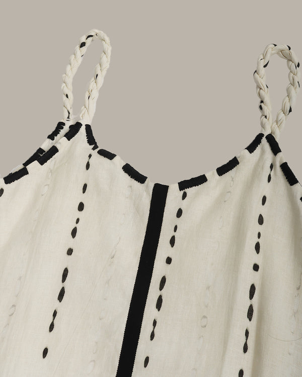 Dashline Slip Dress