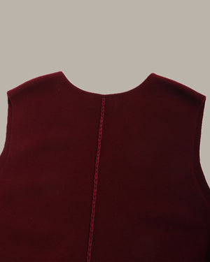 羊绒V领背心