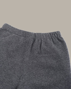 羊绒阔腿针织裤