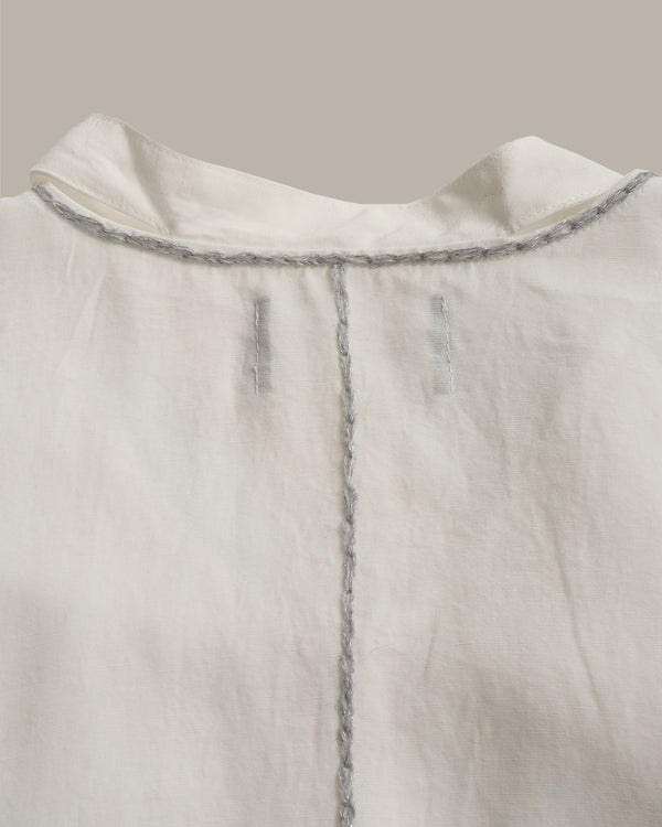 Tie-Collar Blouse