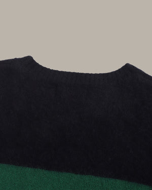 Wool Striped Round Neck Jumper