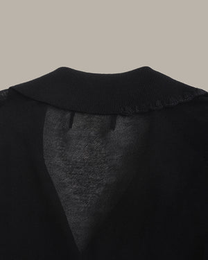 Stitch Detail Blazer Cardigan