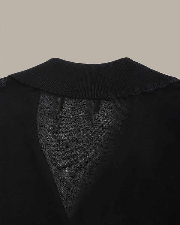 Stitch Detail Blazer Cardigan