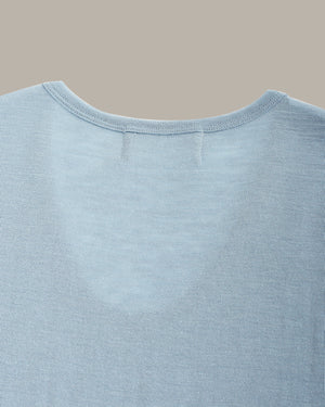 Heart Embroidery Wool T-Shirt
