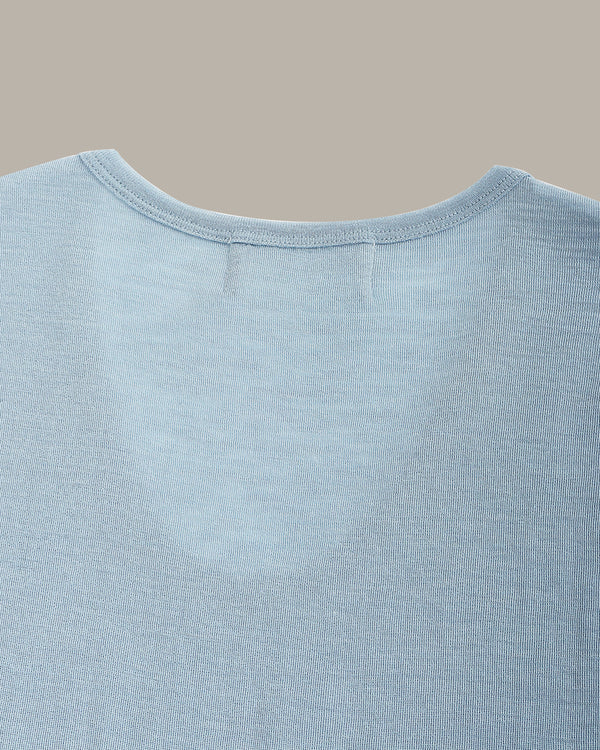 Heart Embroidery Wool T-Shirt