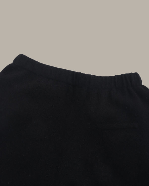 羊绒阔腿针织裤