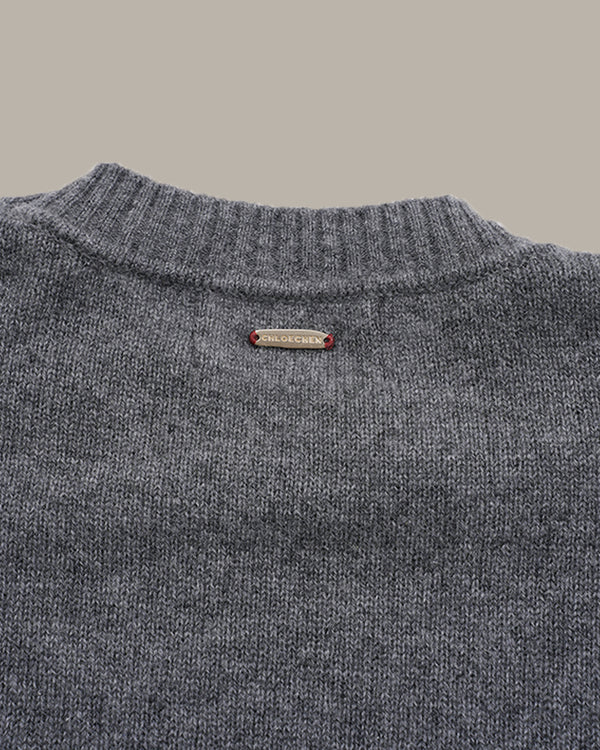 Crew Neck Cashmere Sweater