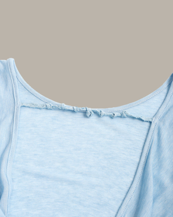 Back Twist-Detail Top