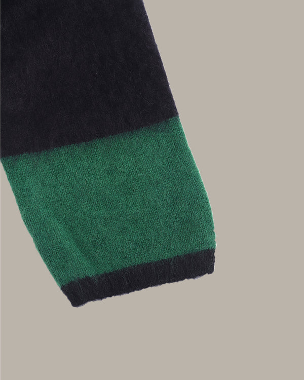 Wool Striped Round Neck Jumper