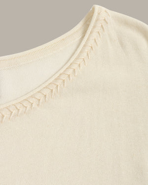 Braided Neckline Top