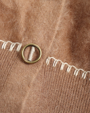 Faux Two-Piece Cardigan