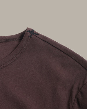 Embroidered Shoulder Detail Tee