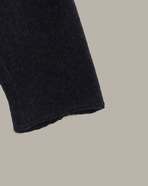 戗驳领中长款大衣