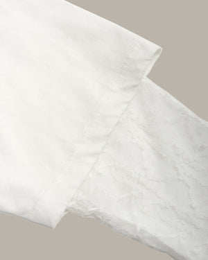 Lace Panel Long Tee