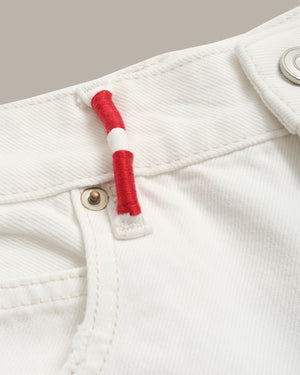 Waistline Embroidered Short