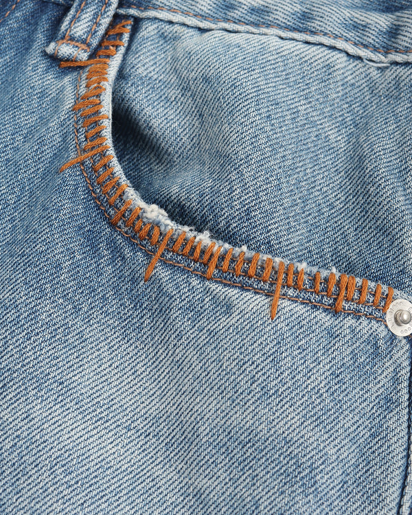 Decorative Stitch Jeans