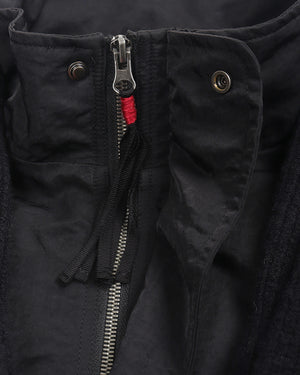 Detachable Knitted Hood Down Jacket