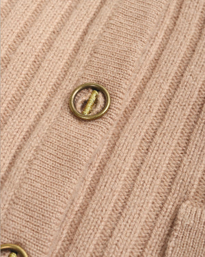 V-Neck Ribbed Knit Vest