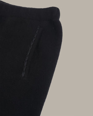 羊绒阔腿针织裤