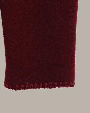 戗驳领中长款大衣