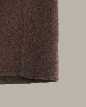 Two-Piece Zip-Up Hooded Overcoat