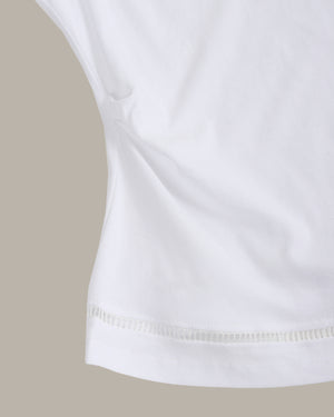 Cut Out Hem Off shoulder top