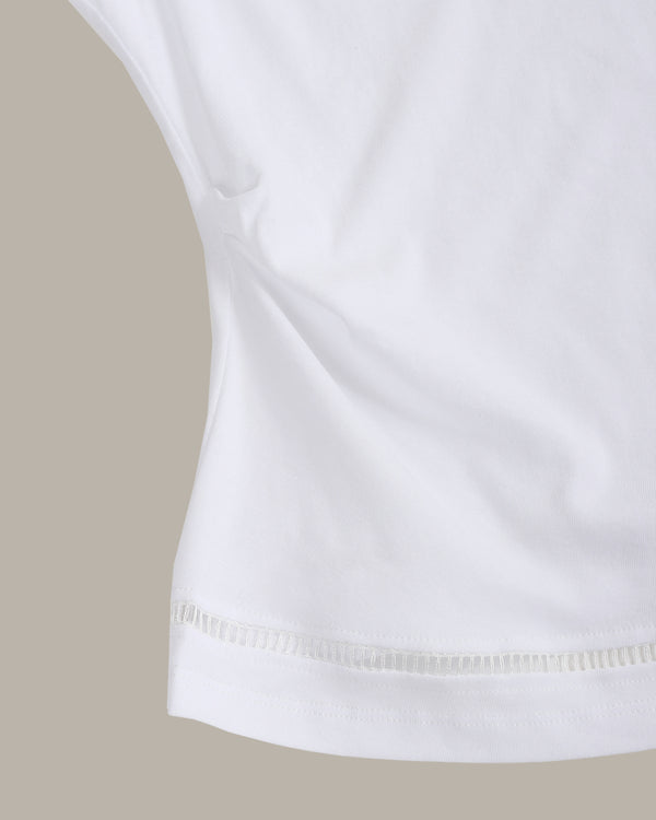 Cut Out Hem Off shoulder top