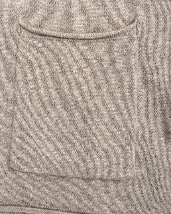 Heart Patch Wool Jumper