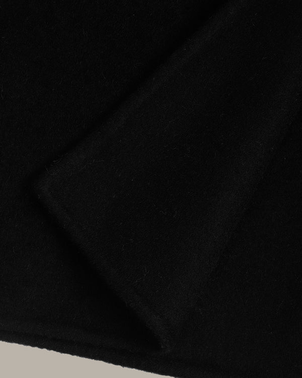 Long Wool Coat With Belt