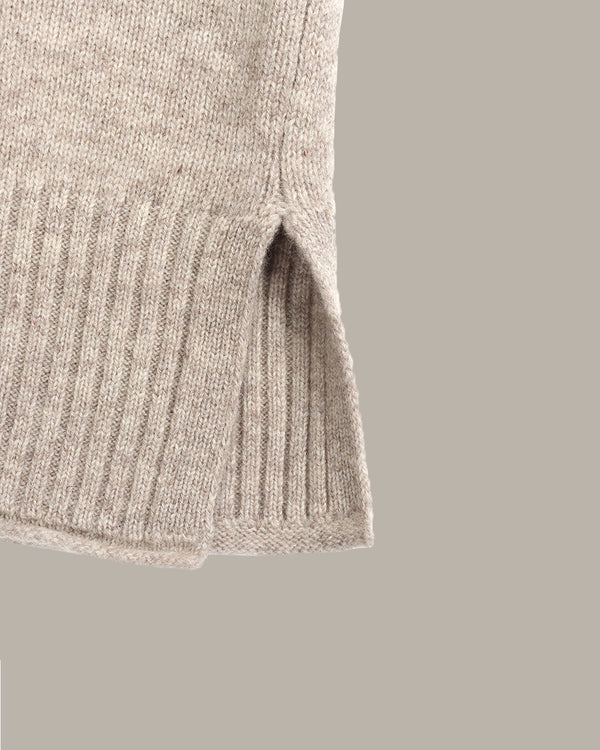 Wool Pullover Knit Top