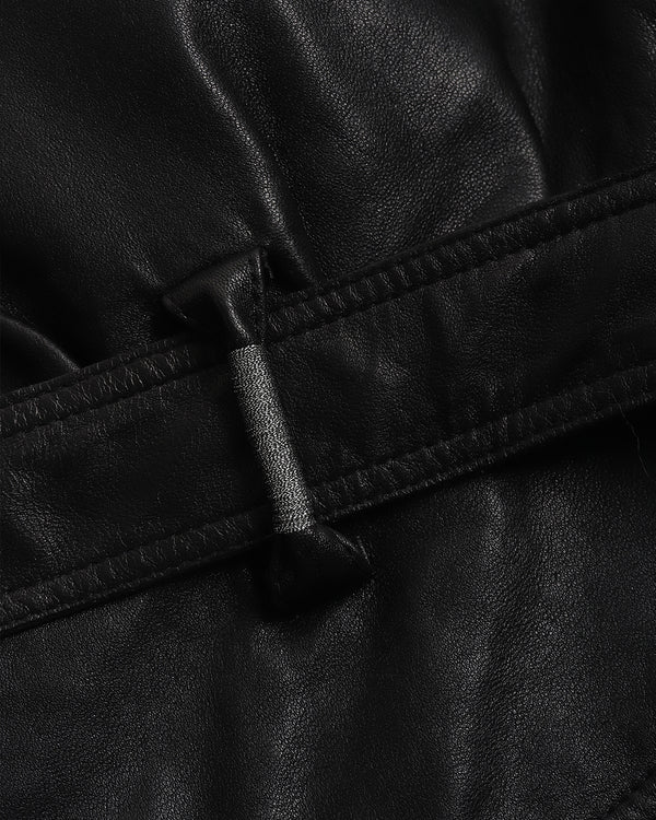 Sheepskin Leather Motorcycle Jacket