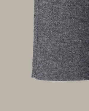 羊绒阔腿针织裤