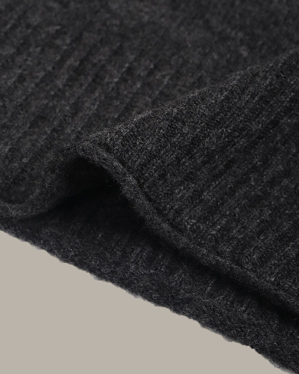 Wool Pullover Knit Top