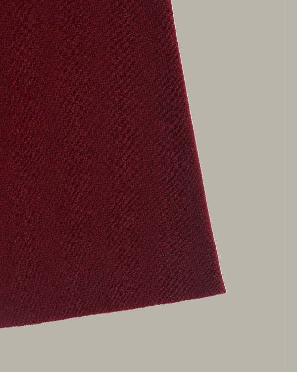 羊绒阔腿针织裤