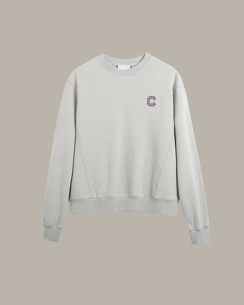 Embroidered C Relaxed Sweatshirt