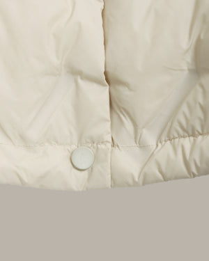 Heart Embroidered Puffer Vest