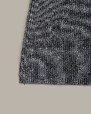 Cashmere High Neck Knit Top