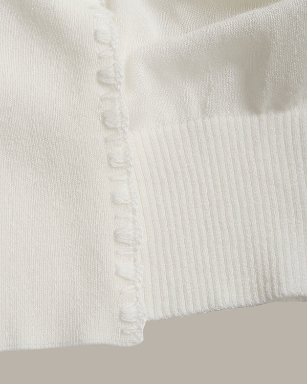 Stitch Detail Blazer Cardigan