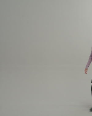Belted Wool Tailored Pants