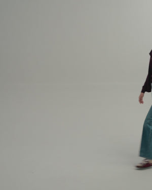 Embroidered Pocket Straight-Leg Jeans